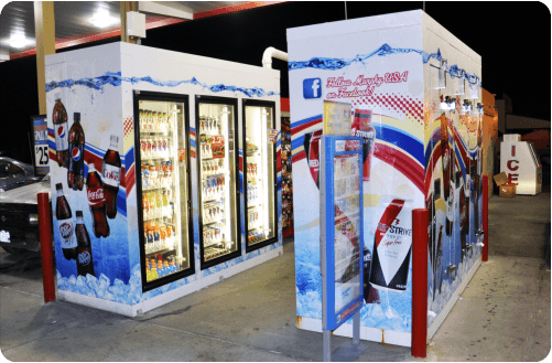 Pepsi Refrigerator Wrap